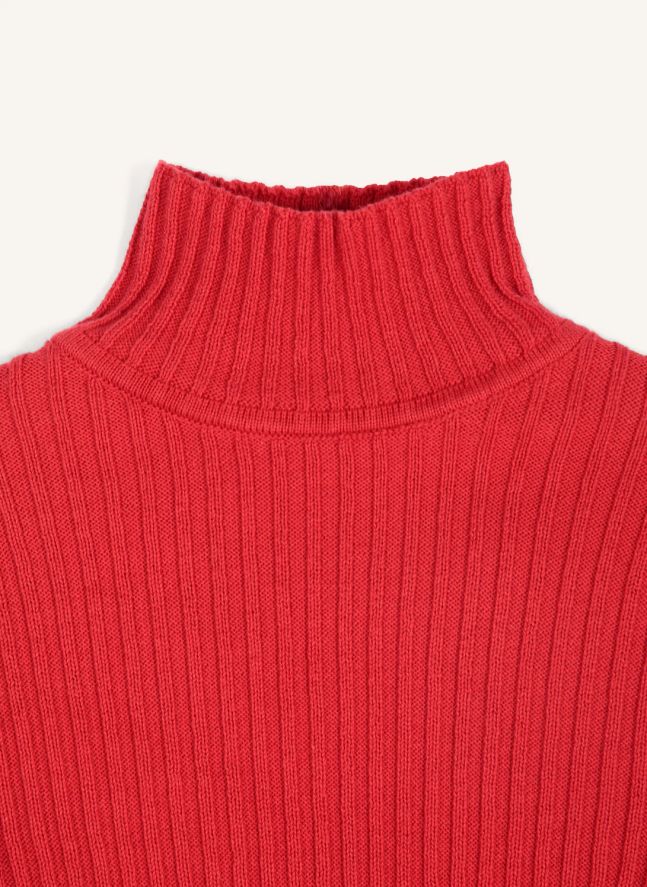 Pull Color Block Coton Bio | Marron