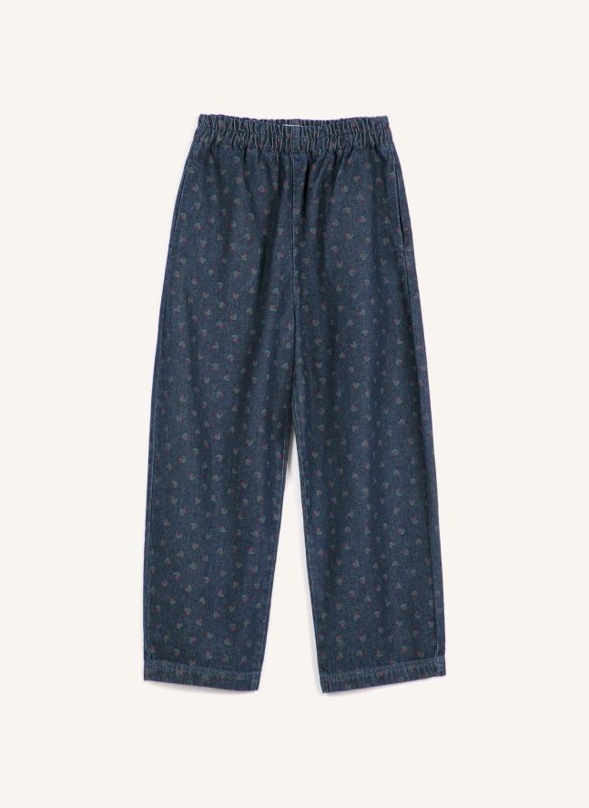 Pantalon Swamp Whirl Coton Bio | Bleu marine