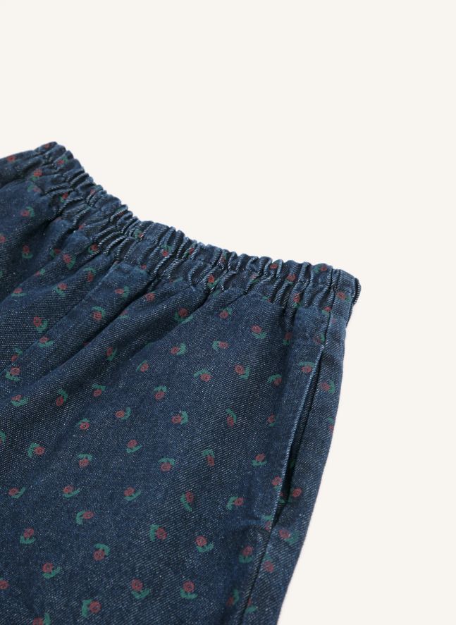 Pantalon Swamp Whirl Coton Bio | Bleu marine