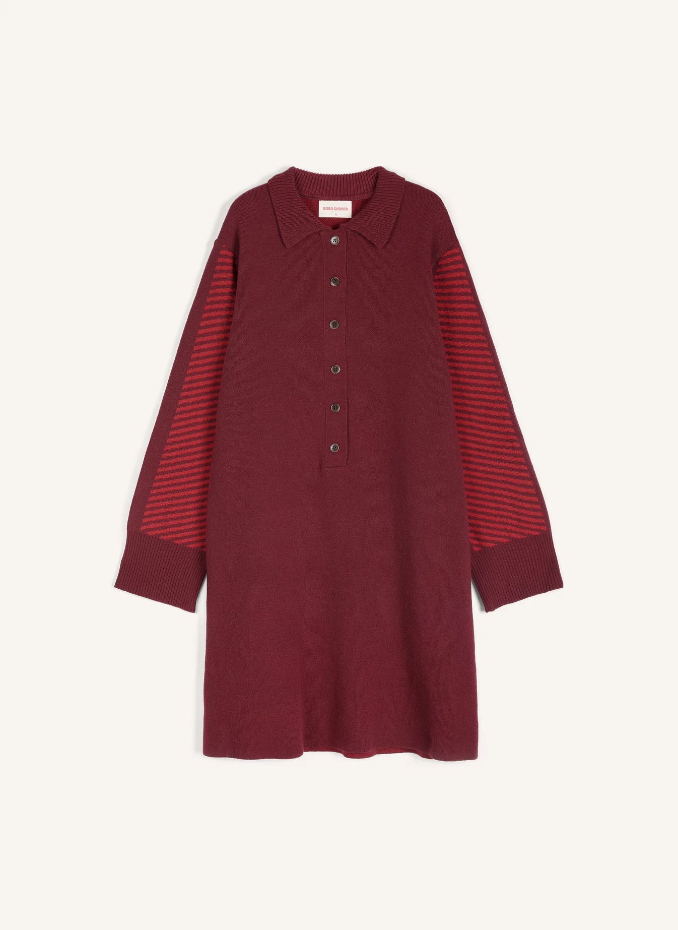 Robe Laine | Rouge- Image produit n°0