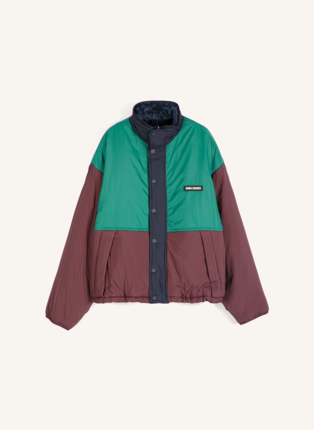 Veste Cozy Sherpa | Marron foncé