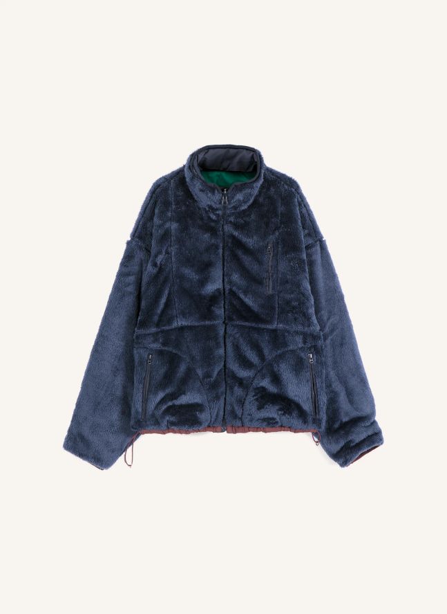 Veste Cozy Sherpa | Marron foncé