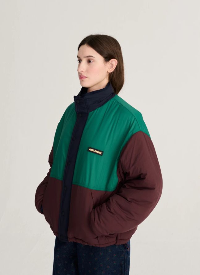 Veste Cozy Sherpa | Marron foncé