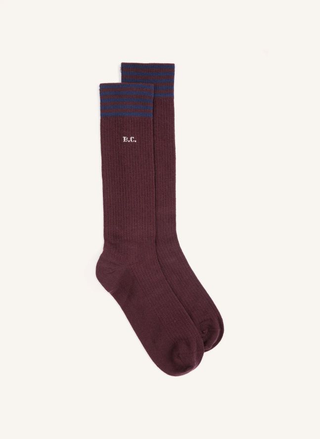 Chaussettes Coton Bio | Bordeaux