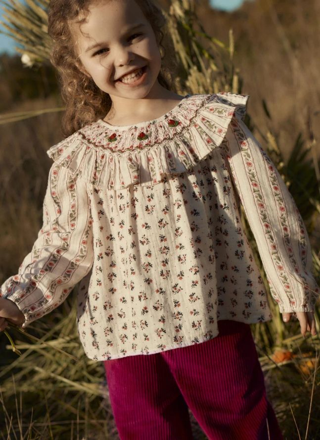 Blouse Ilaria Coton Bio | Crème