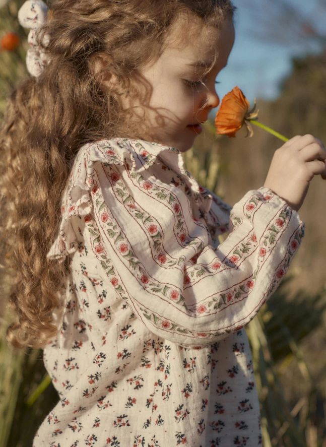 Blouse Ilaria Coton Bio | Crème