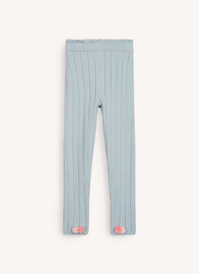 Legging Côtelé Moldavia | Bleu pâle