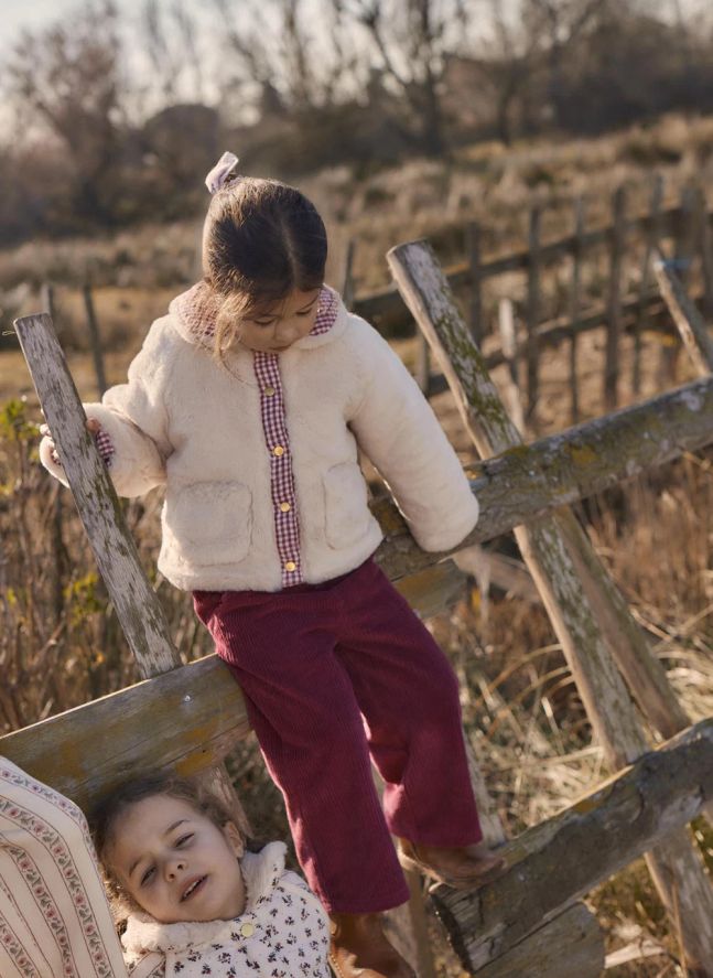 Pantalon Flor Velours Côtelé | Violine