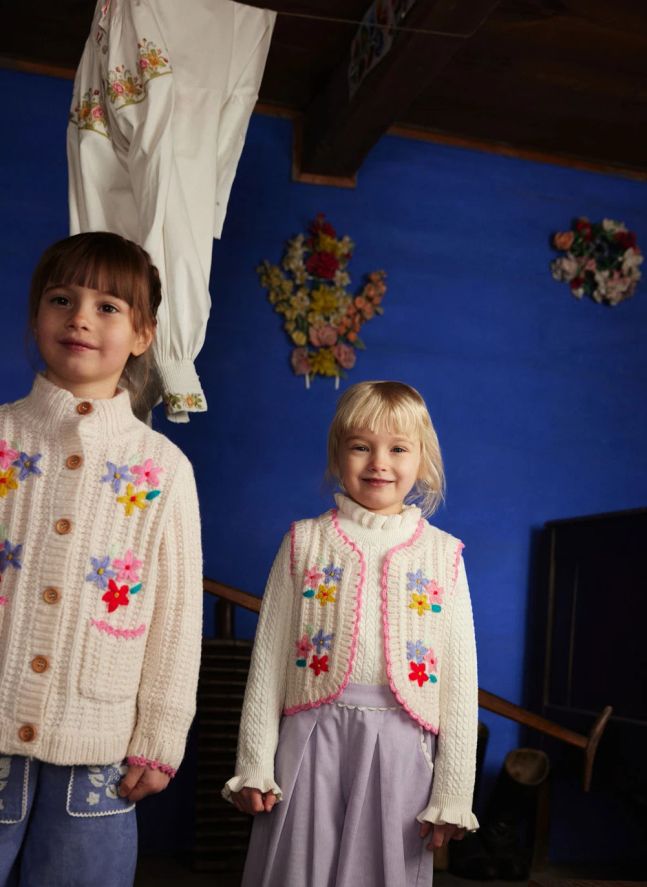 Gilet Sans Manches Yuliyami Laine | Crème