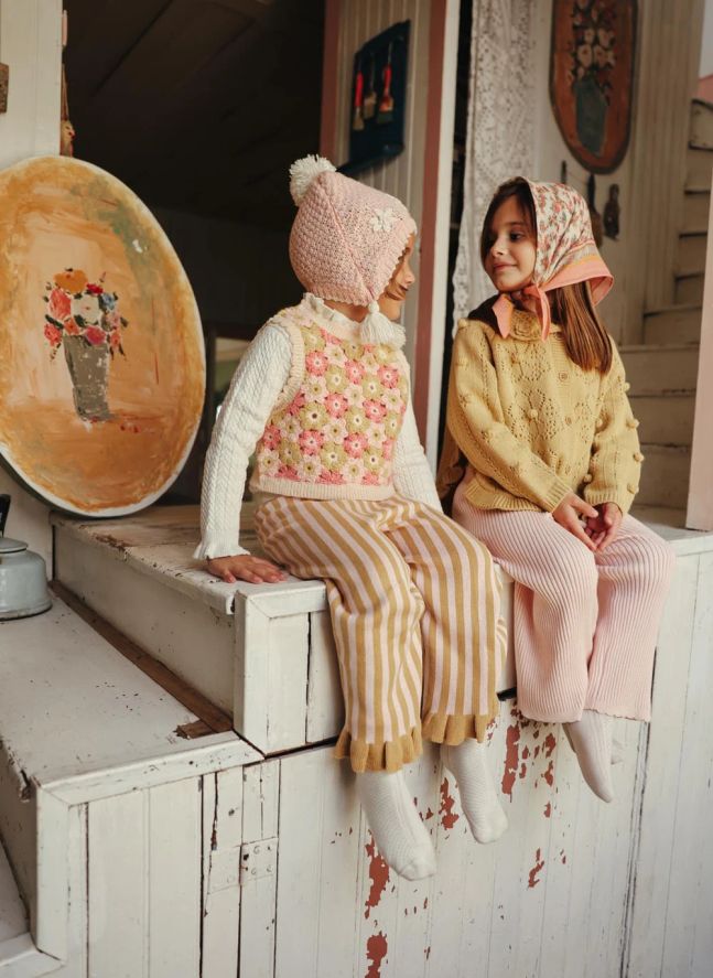 Pull Sans Manches Rynia | Rose