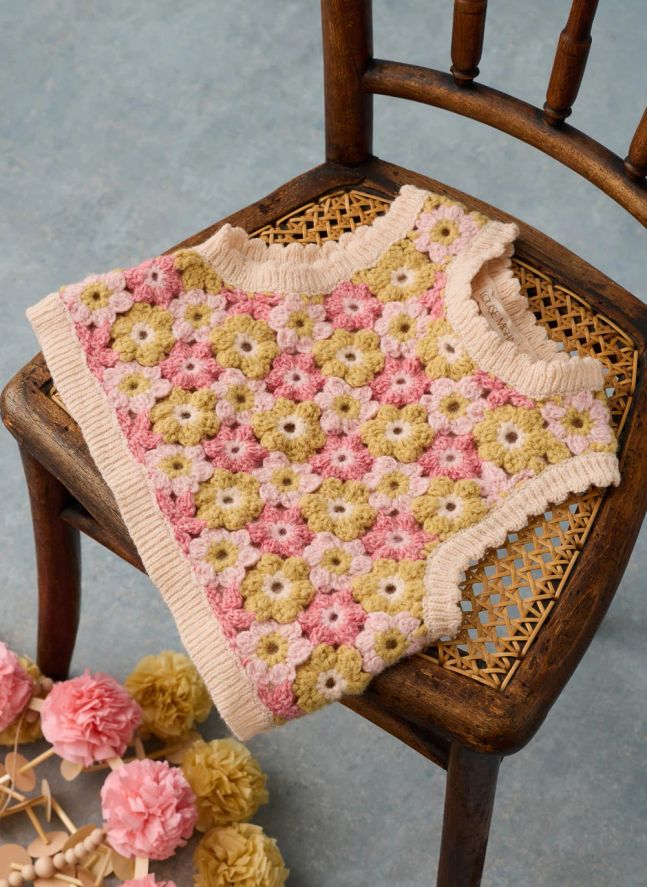 Pull Sans Manches Rynia | Rose