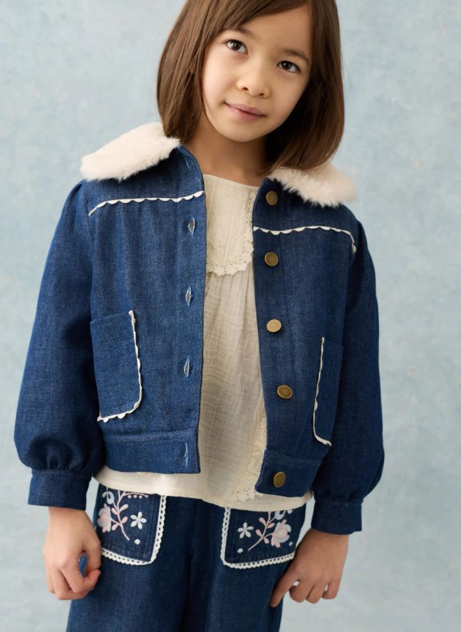 Veste Rafalina Denim | Bleu foncé