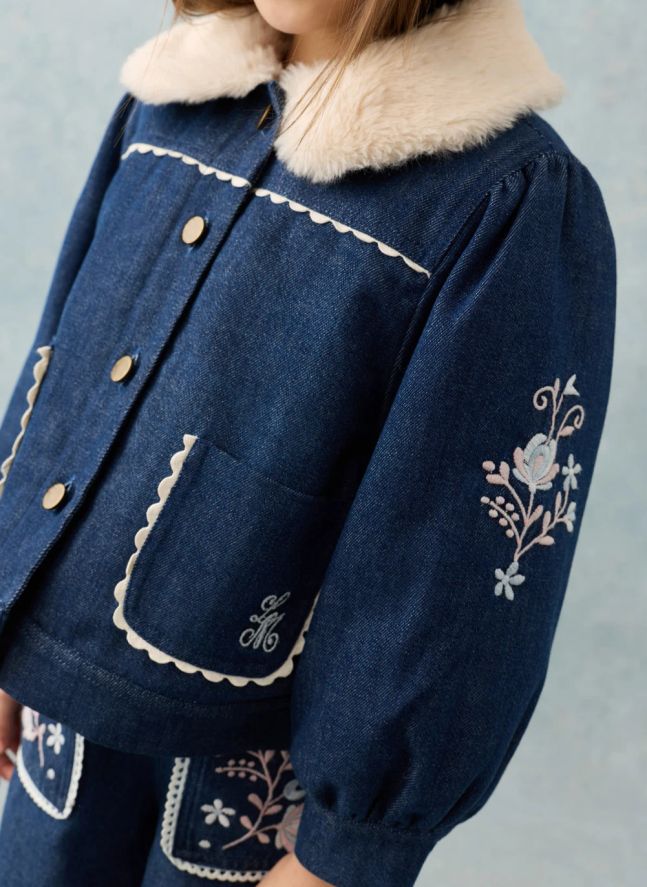 Veste Rafalina Denim | Bleu foncé