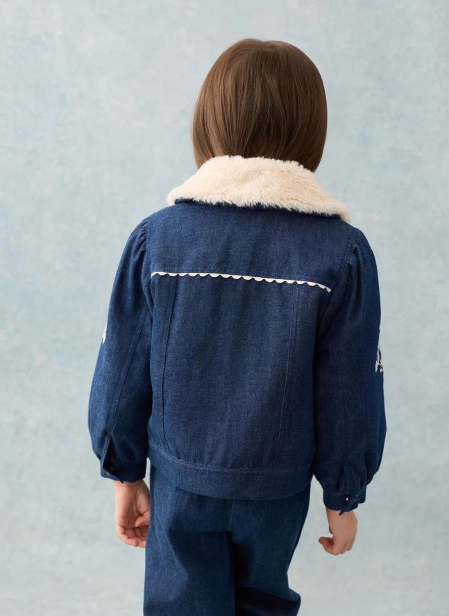 Veste Rafalina Denim | Bleu foncé