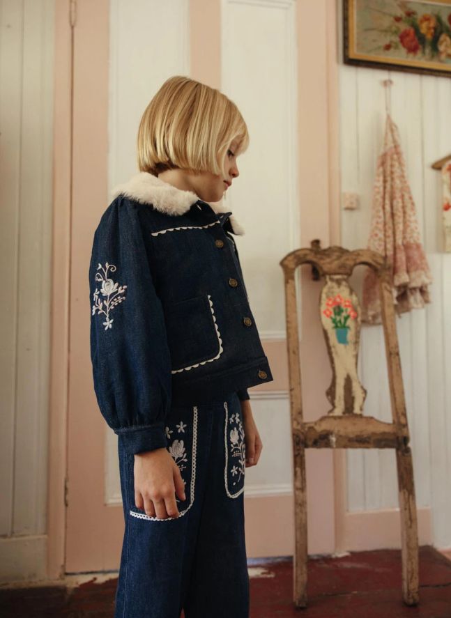 Veste Rafalina Denim | Bleu foncé