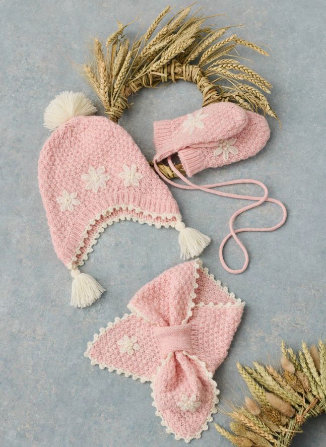 Echarpe Bonheur | Rose