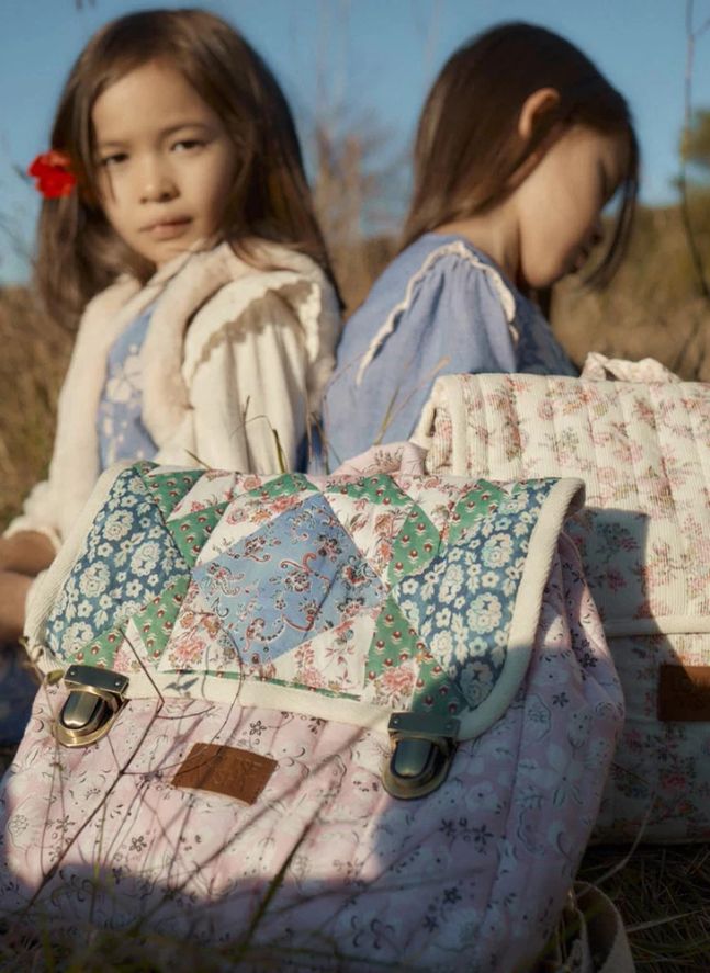 Bolso Tiya Patchwork | Rosa
