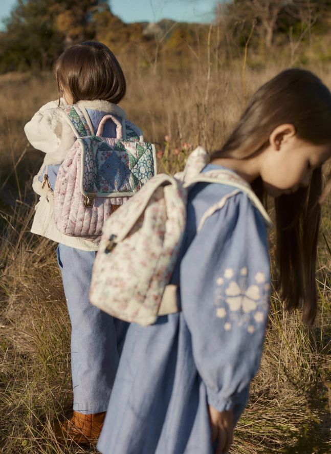 Bolso Tiya Patchwork | Rosa