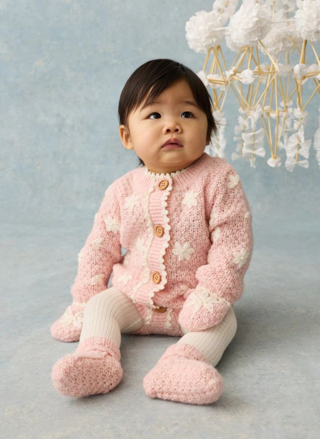 Barboteuse Lilia Laine | Rose