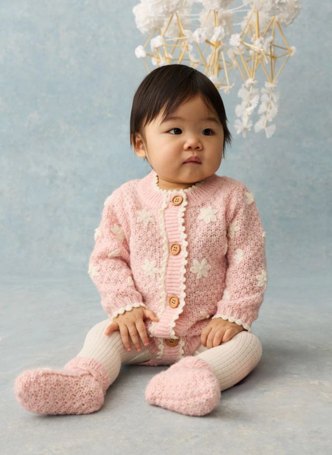 Barboteuse Lilia Laine | Rose
