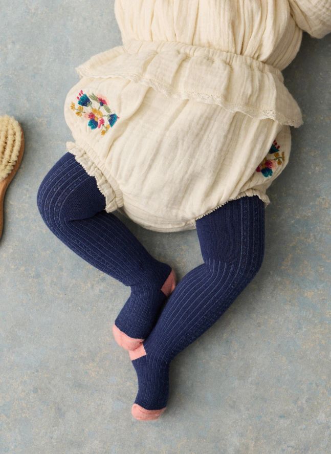 Ensemble Blouse et Bloomer Helia Gaze de Coton Bio | Crème