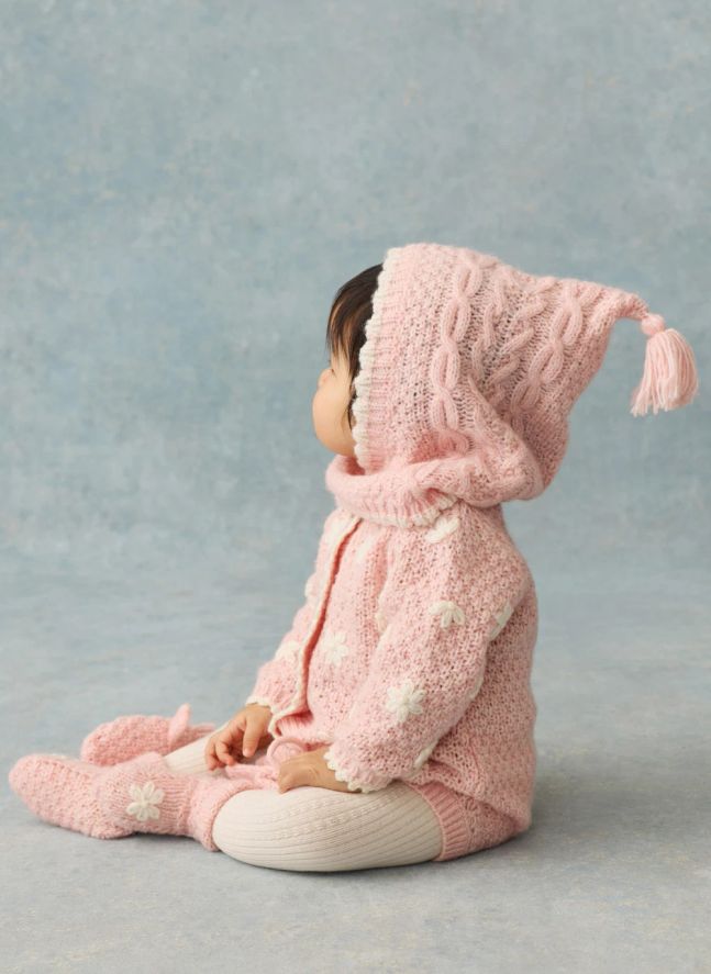 Cagoule Aliouki Laine | Rose
