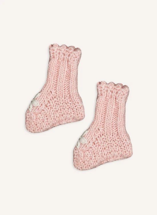 Chaussons Lenito Laine | Rose
