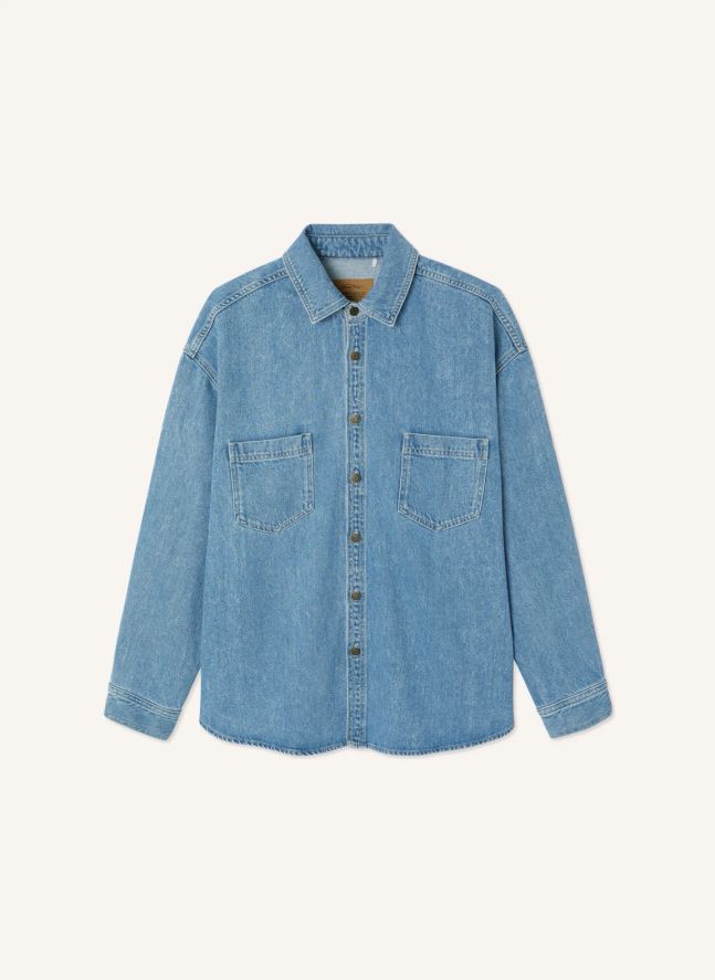 Chemise Ample Joybird | Bleu gris