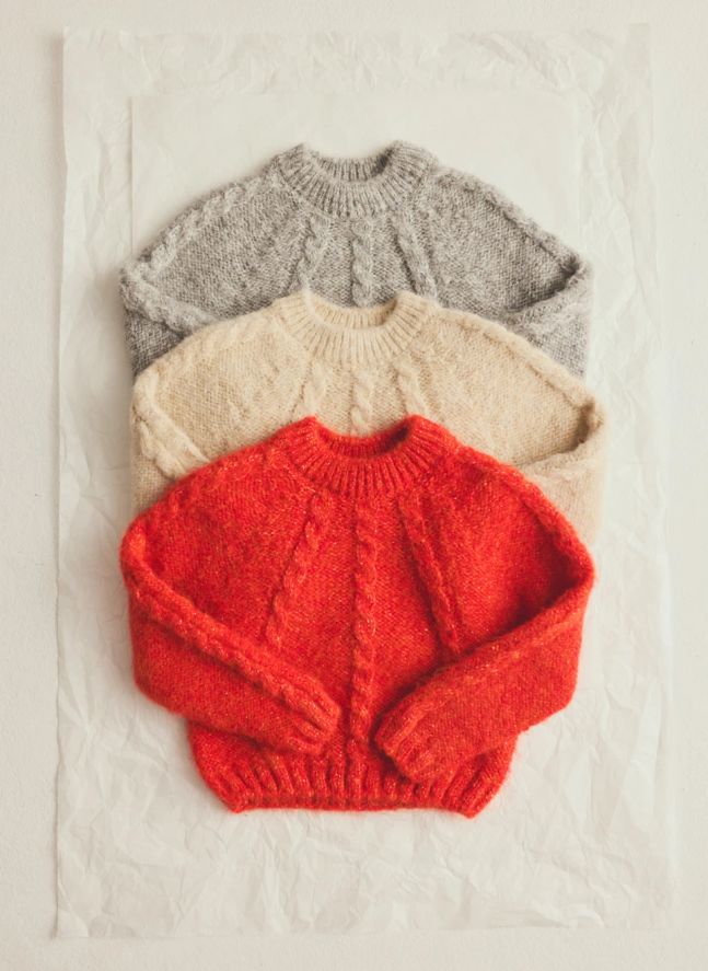 Pull Torsades Alba | Ivoire