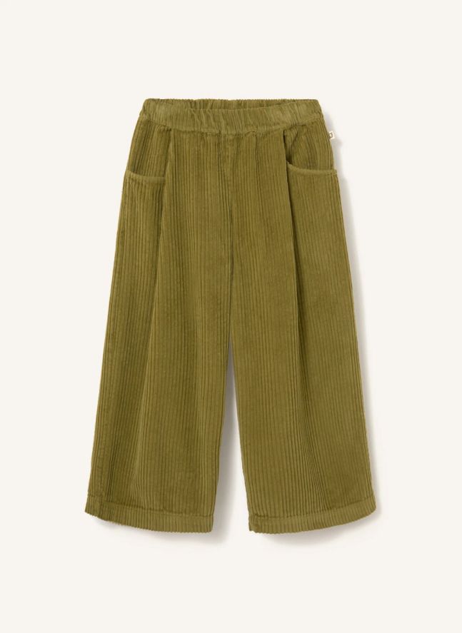 Pantalon Aura Velours Côtelé | Vert