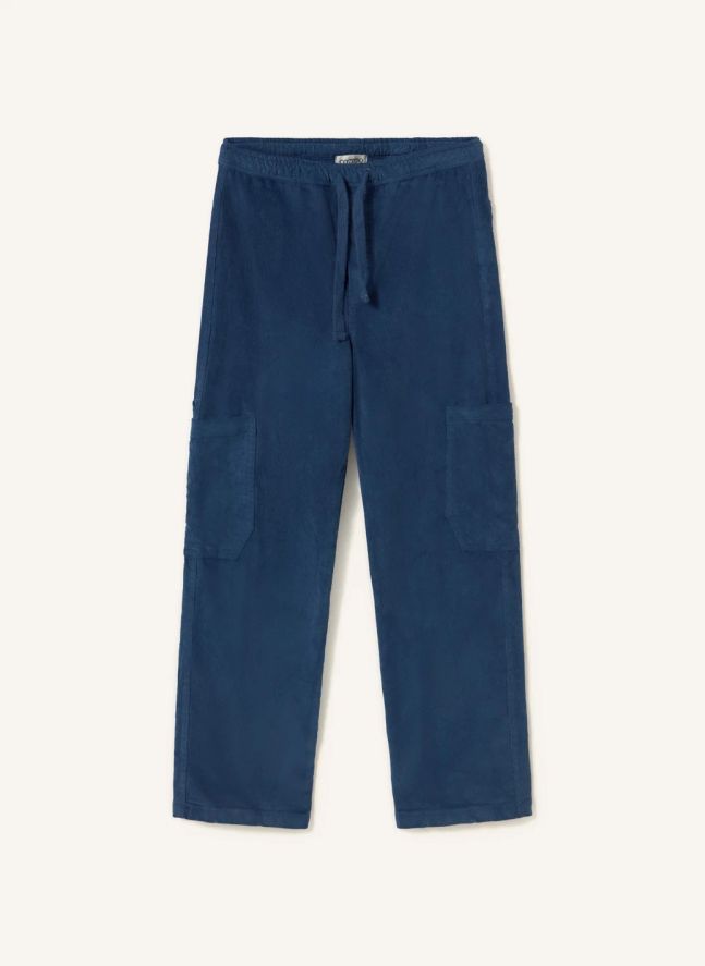Pantalon Cargo Blas Coton Bio | Bleu marine