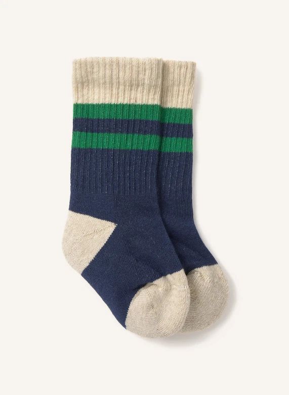 Chaussettes Colorblock | Bleu marine