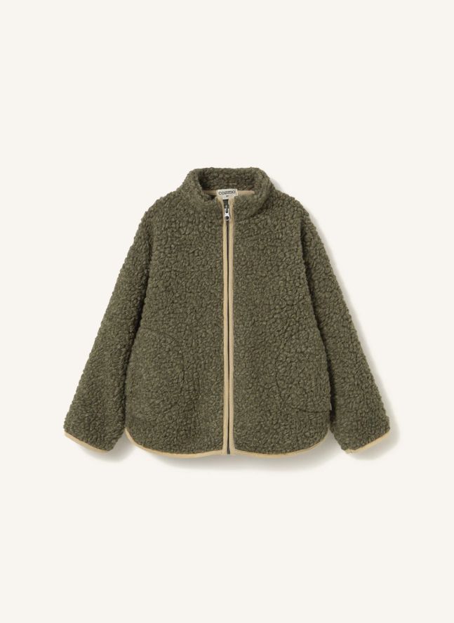 Blouson Sherpa Hugo | Kaki