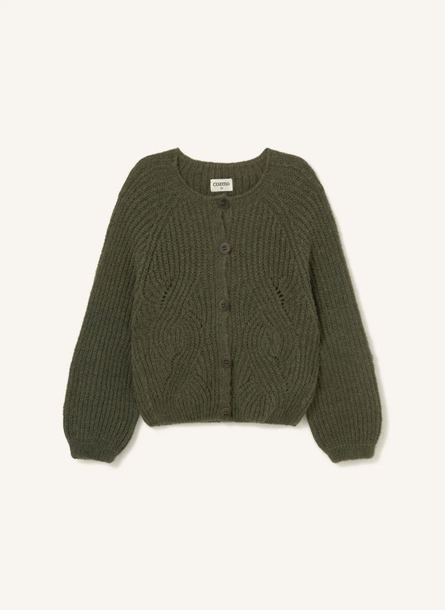 Cardigan India | Vert