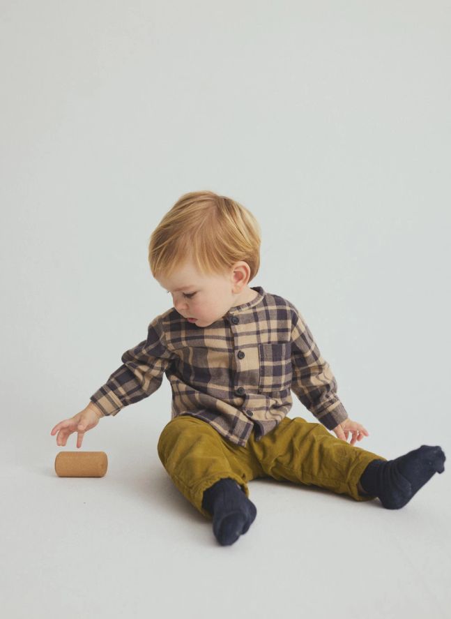 Chemise Levi Carreaux | Beige