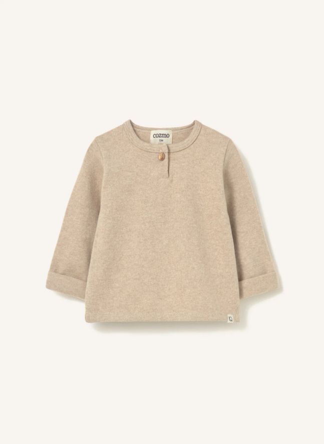 T-shirt Remo | Beige chiné