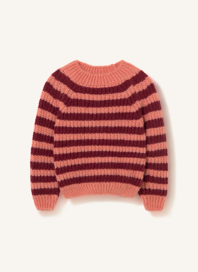 Pull Vigo Rayé | Rose