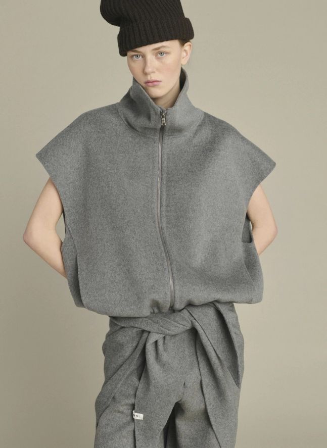 Veste Juno Laine | Gris clair