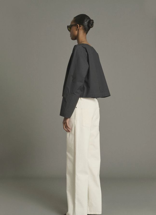 Blouse Hansel | Gris anthracite