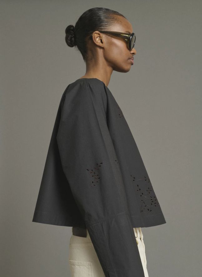 Blouse Hansel | Gris anthracite