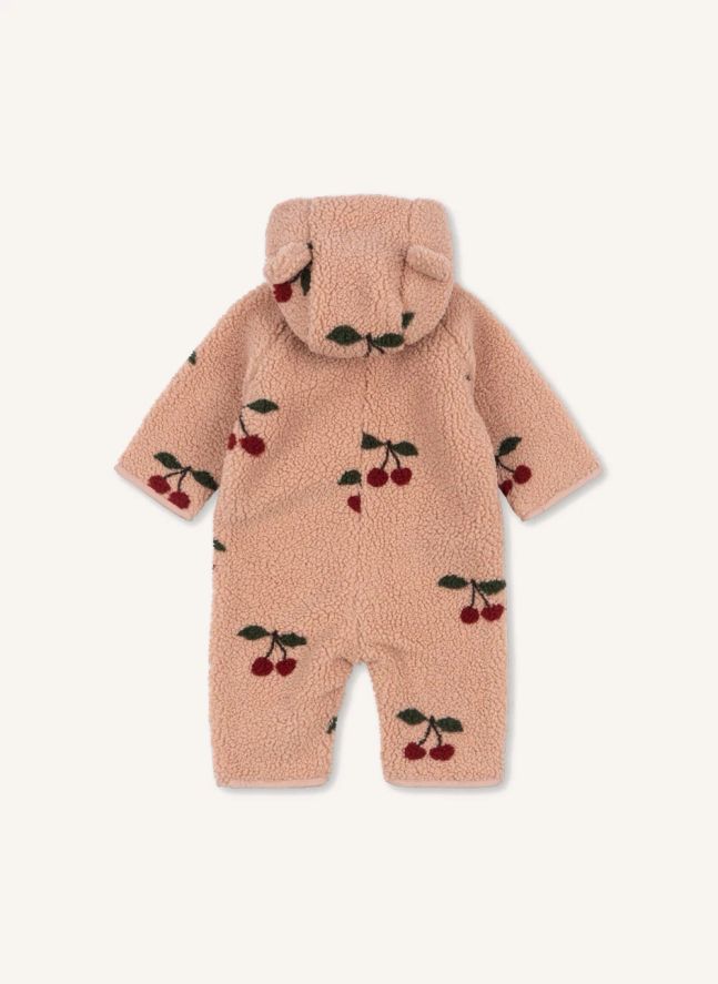 Pilote Façon Sherpa Jody Cerises Fibres Recyclées | Rose