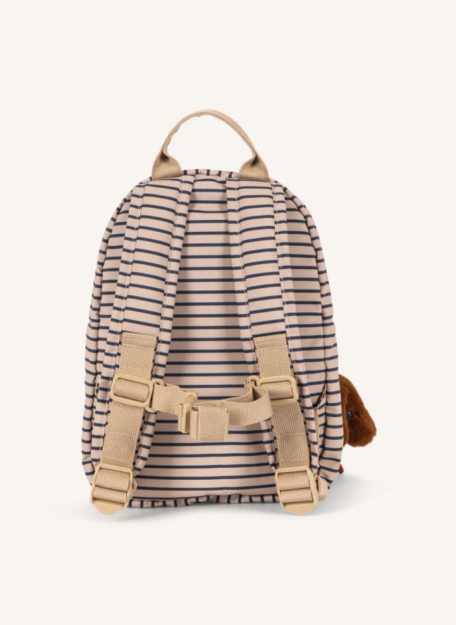 Sac à Dos Nohr Mini Rayé | Beige