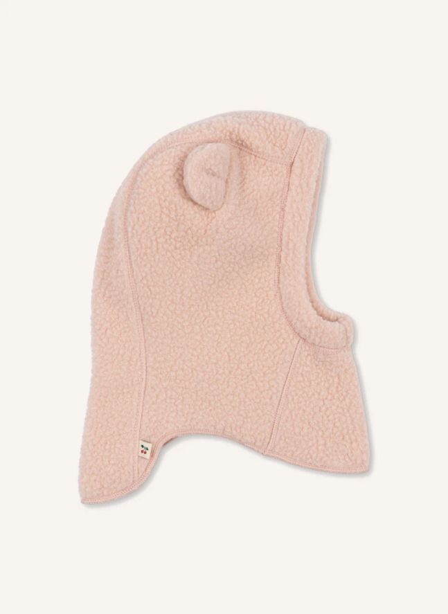 Cagoule Façon Sherpa Safa Fibres Recyclées | Rose