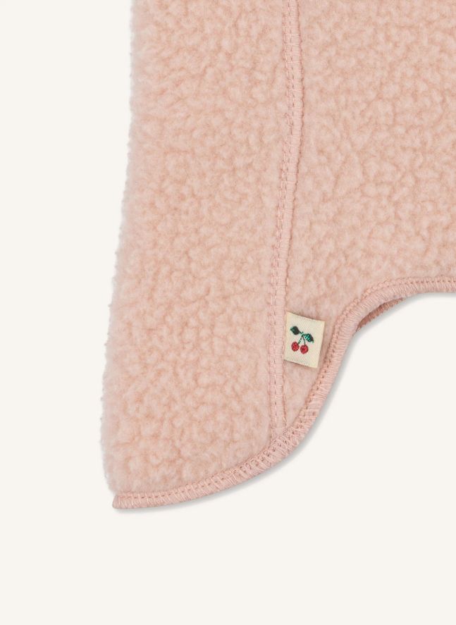 Cagoule Façon Sherpa Safa Fibres Recyclées | Rose