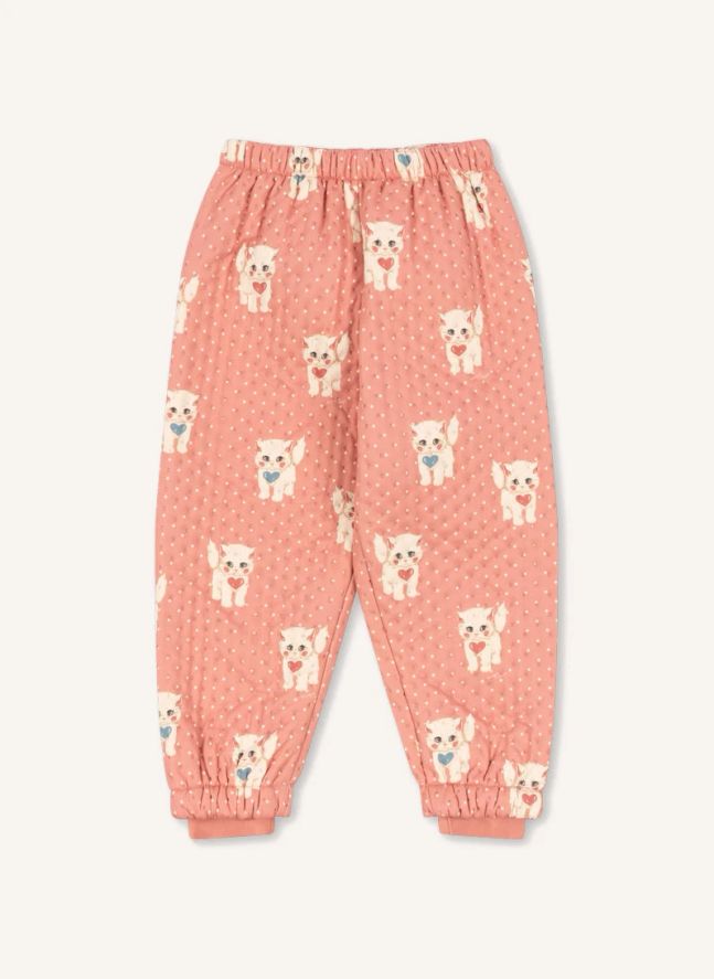 Pantalon Thermo Chats Fibres Recyclées | Rose