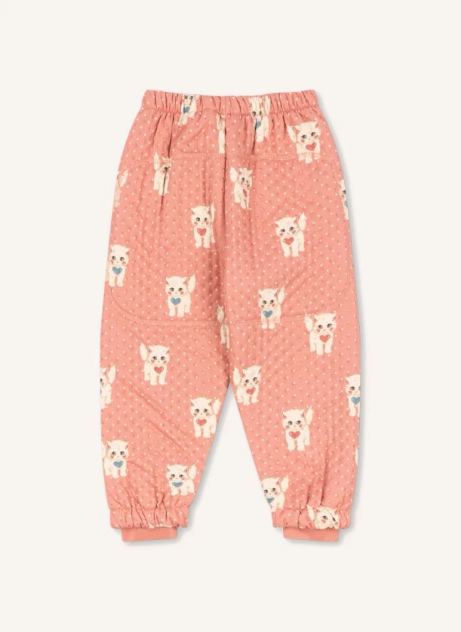 Pantalon Thermo Chats Fibres Recyclées | Rose