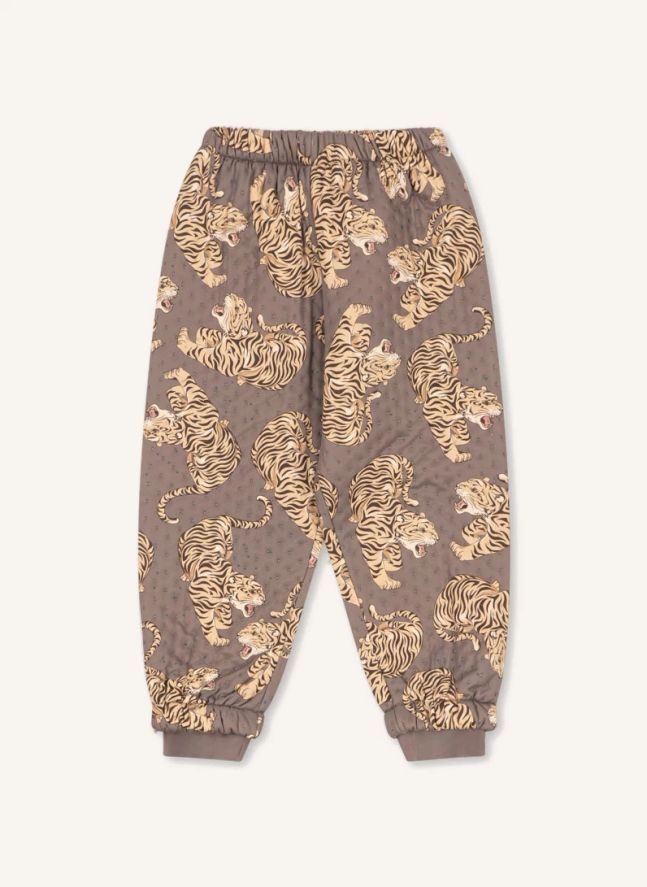 Pantalon Thermo Tigres Fibres Recyclées | Brun
