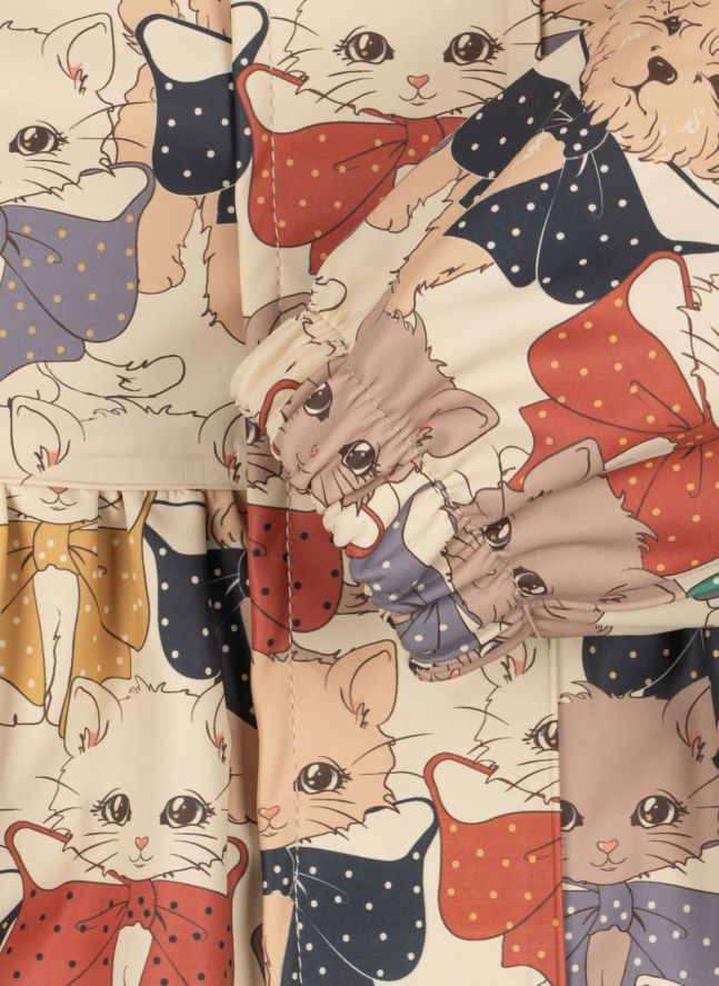 Ensemble de Pluie Rainy Chats | Beige