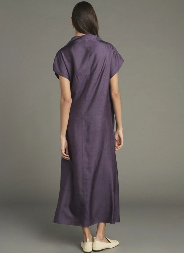 Robe Foggia Soie | Violet