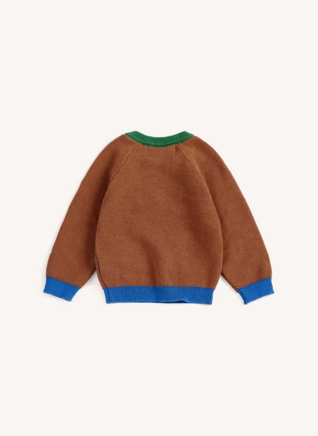 Pull Champignon Coton Bio | Marron